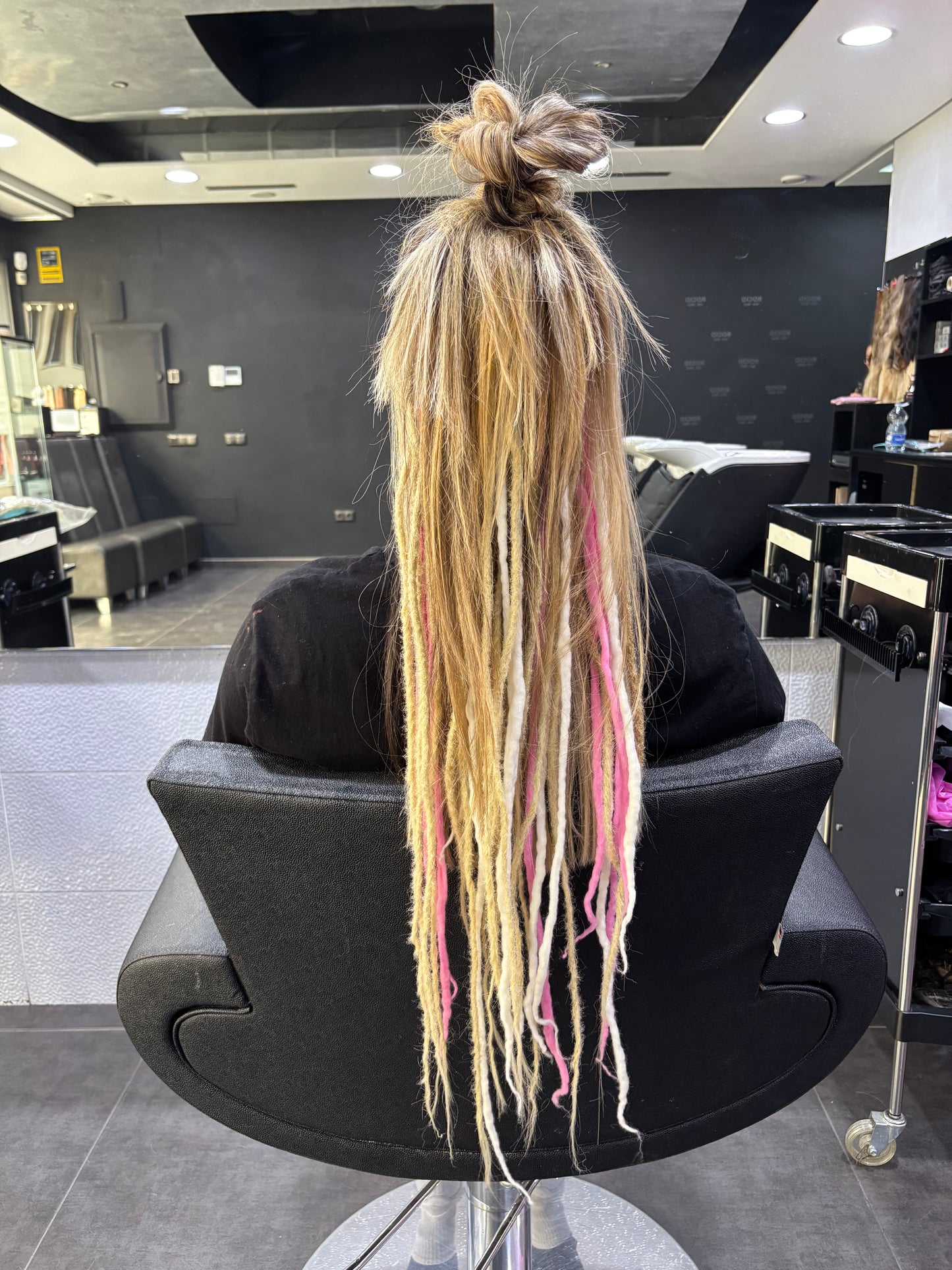 Rastas Rubio Rosa