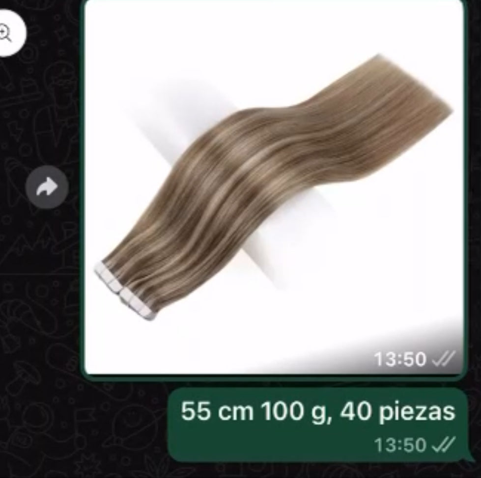 40 piezas 50 cm melani