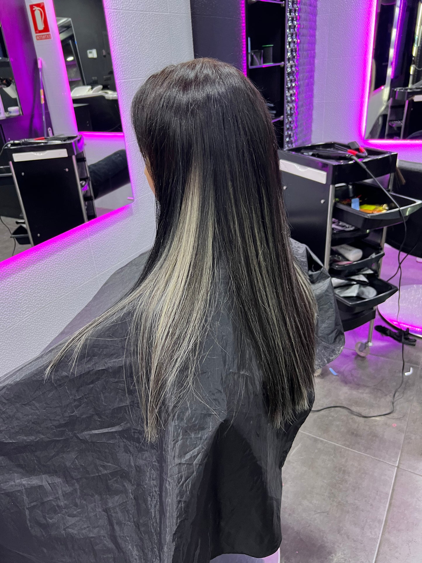 Extensiones adhesivas efecto mecha 60 cm