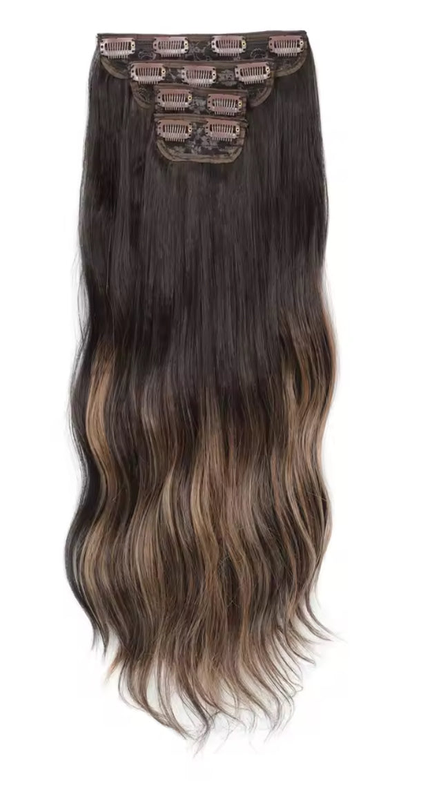 Extensiones Clip fibra 55 cm