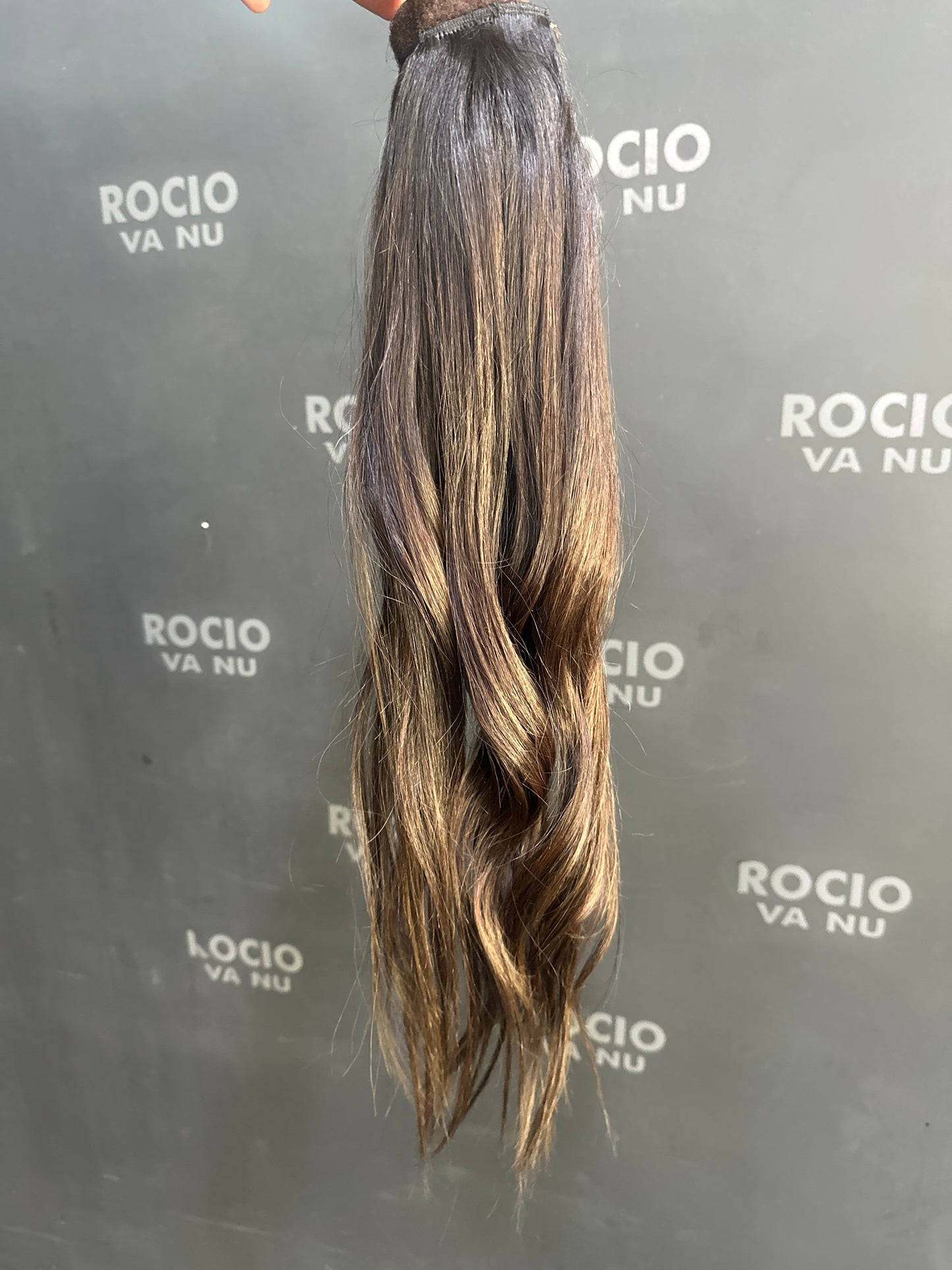 Coleta de pelo natural 56cm